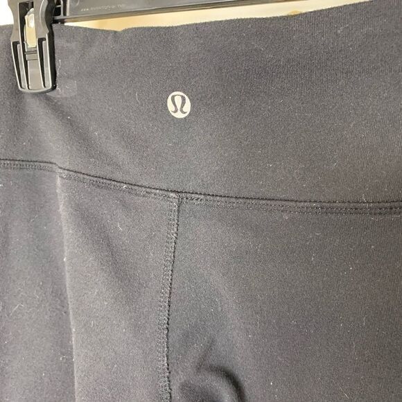 Lululemon wunder under crop black luon 6 - Picture 3 of 6